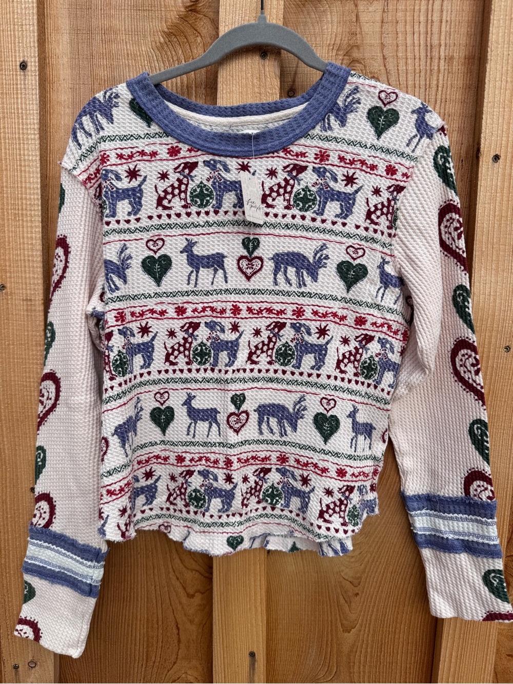 Free People NWT thermal Sz M